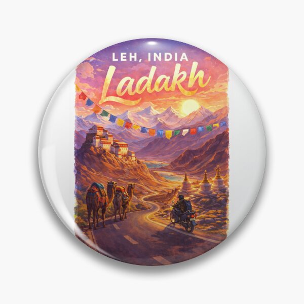 Item preview, Leh India Ladakh – Himalayan Road, Monasteries and Sunset Over Nubra Valley and Stupas designed and sold by Aryabek.