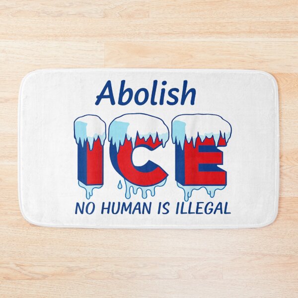 Item preview, Abolish ICE No Human Is Illegal Immigration Rights Social Justice Protest designed and sold by PhocoNibict.