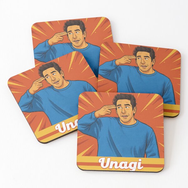 Item preview, Ross Geller Unagi - Total Awareness Pop Art designed and sold by Midnight Nebula.