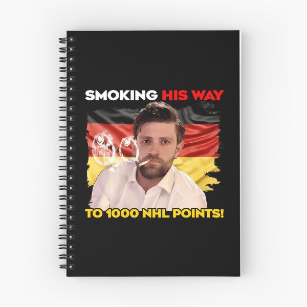 Item preview, Leon Draisaitl Smoking His Way To 1000 Points designed and sold by MadMaxStore.