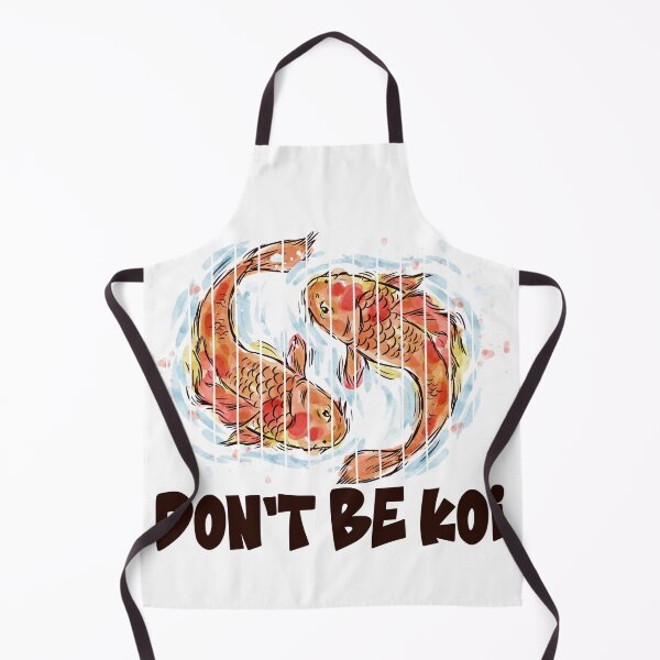 Item preview, Dont Be Koi Funny Fish Pun Watercolor designed and sold by Stag Prime Shop.
