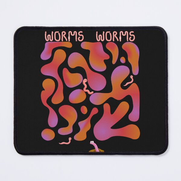 Item preview, WORMS Labyrinth – Funny Underground Wiggle Squad designed and sold by Aquarius-club.