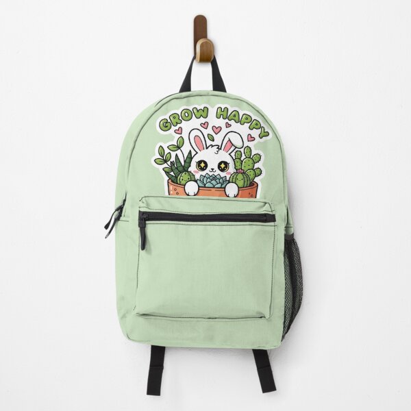 Item preview, Grow Happy | Kawaii Bunny Succulent Planter Aesthetic designed and sold by OVXIO.