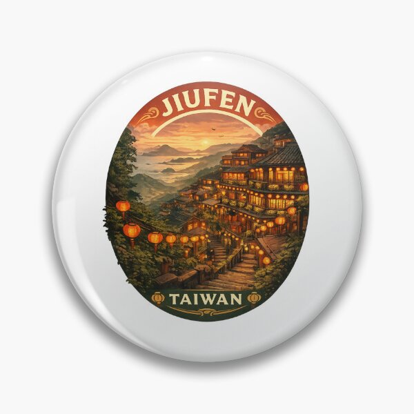 Item preview, Jiufen Taiwan – Lantern-Lit Tea Houses and Mountain Views over the Northern Coast designed and sold by Aryabek.