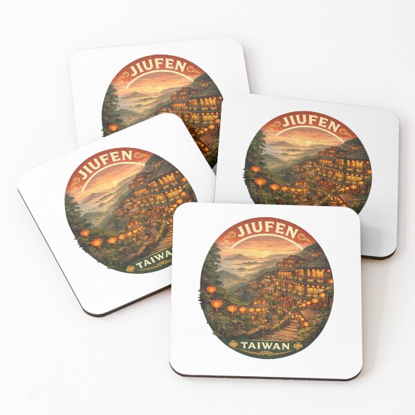 Item preview, Jiufen Taiwan – Lantern-Lit Tea Houses and Mountain Views over the Northern Coast designed and sold by Aryabek.