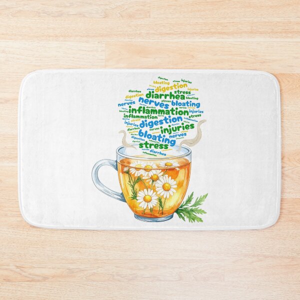 Item preview, Chamomile Tea Word Cloud designed and sold by Litely.