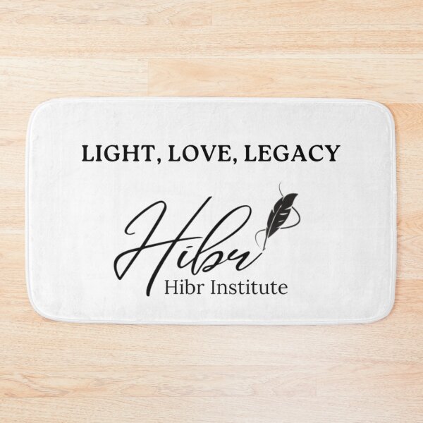 Item preview, Light Love Legacy Hibr Institute Motivational Spiritual Feather Ink Logo Art designed and sold by ObukiLantara.