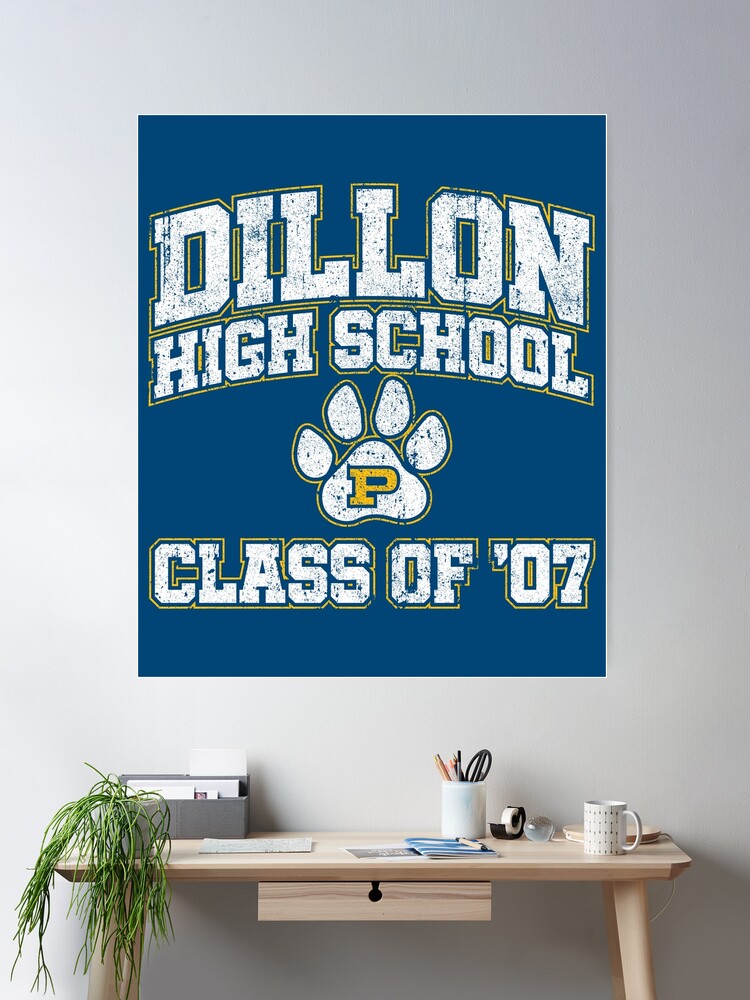Poster for Sale avec l'œuvre « Dillon High School 2007 (Variante