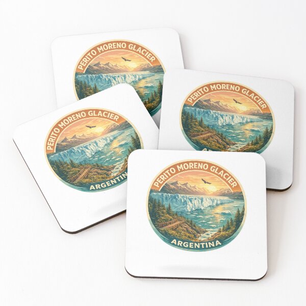 Item preview, Perito Moreno Glacier Argentina – Ice Calving Glacier, Mountain Sunset, and National Park Trail in Patagonia designed and sold by Aryabek.