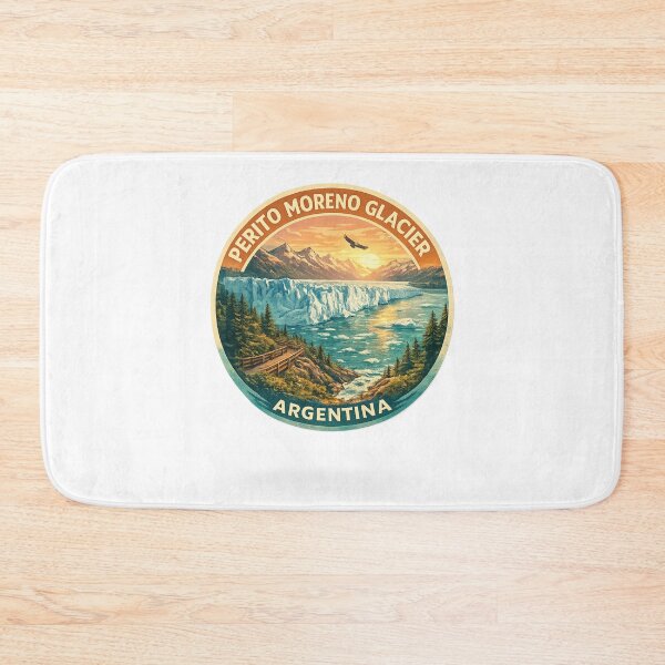 Item preview, Perito Moreno Glacier Argentina – Ice Calving Glacier, Mountain Sunset, and National Park Trail in Patagonia designed and sold by Aryabek.