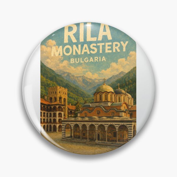 Item preview, Rila Monastery Bulgaria – Historic Orthodox Complex and Mountainscape near Kyustendil designed and sold by Aryabek.