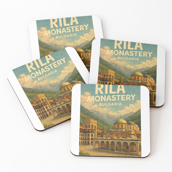 Item preview, Rila Monastery Bulgaria – Historic Orthodox Complex and Mountainscape near Kyustendil designed and sold by Aryabek.