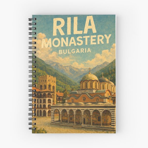 Item preview, Rila Monastery Bulgaria – Historic Orthodox Complex and Mountainscape near Kyustendil designed and sold by Aryabek.