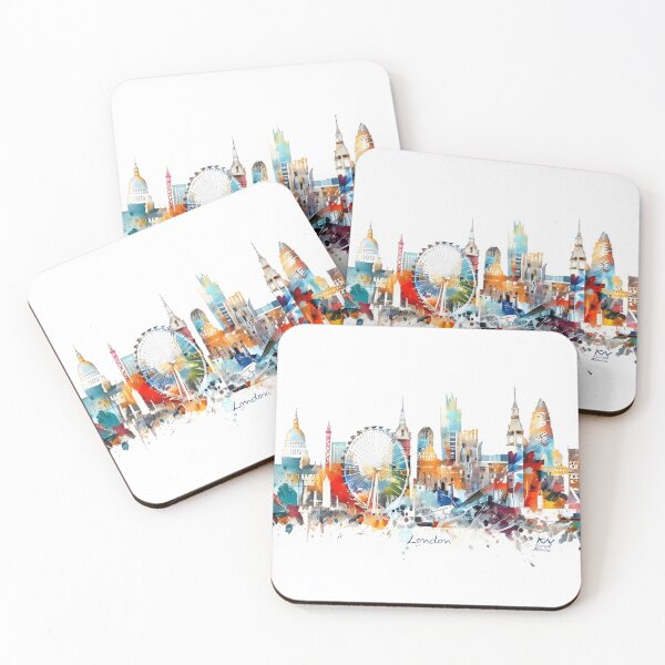 Item preview, London skyline designed and sold by nataliakuruch.