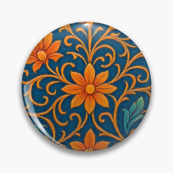 Item preview, Floral symmetry in the splendor of tendrils designed and sold by Sigtrix.