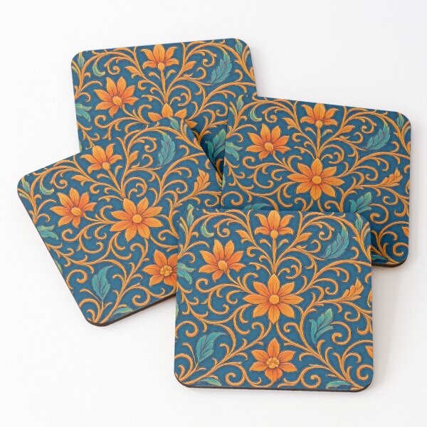 Item preview, Floral symmetry in the splendor of tendrils designed and sold by Sigtrix.