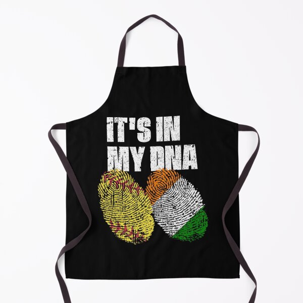 Item preview, IT'S IN MY DNA Softball - Côte D'ivoire Flag Fingerprint  designed and sold by CosmoKitsch.