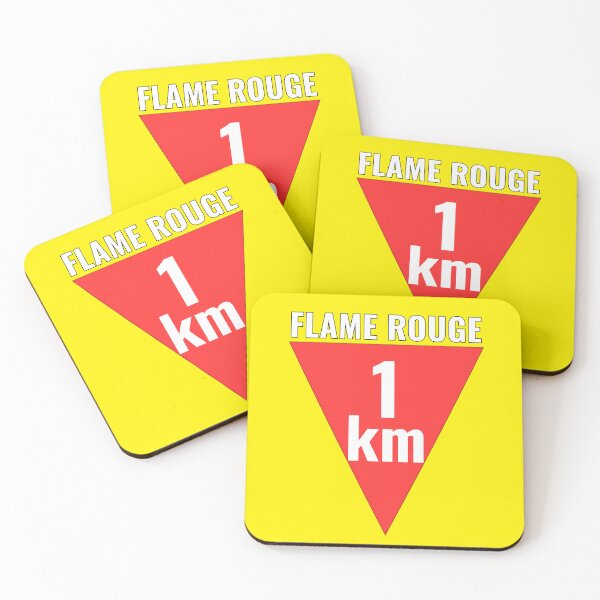 Item preview, Flame Rouge – 1 km designed and sold by malero-design.