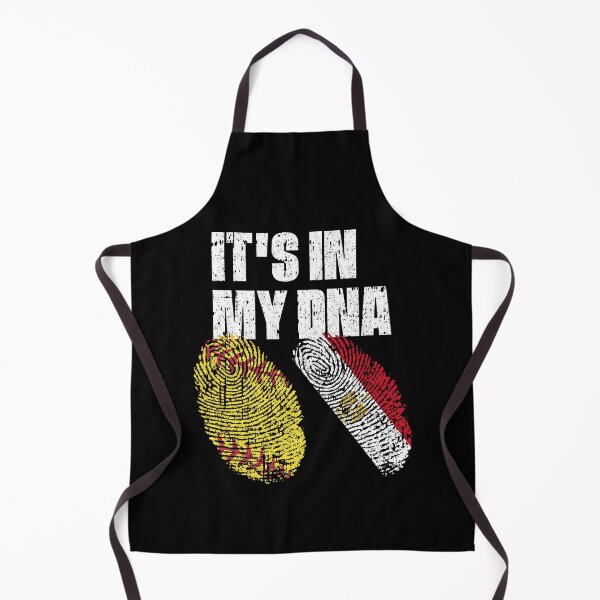 Item preview, IT'S IN MY DNA Softball - Egypt Flag Fingerprint designed and sold by CosmoKitsch.