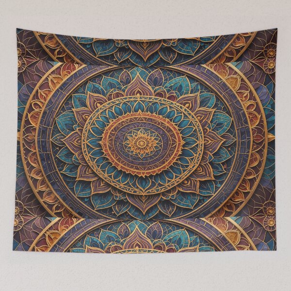 Item preview, Love Abstracted Mandala Art designed and sold by ShaDeS-AI-Art.