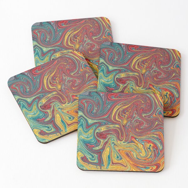 Item preview, A beautiful, colorful background with a fluid, multidimensional effect. designed and sold by Wednesday Art design .