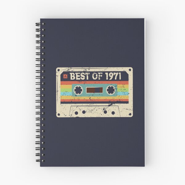 Item preview, Best of 1971 Cool Vintage Cassette Tape 55th Birthday Gift Funny Retro Mixtape 55 Year Old Bday for Women Men designed and sold by BCNDesign.