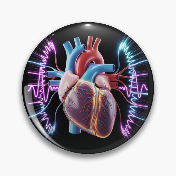 Item preview, Electrophysiology - Heart and Medical art designed and sold by DamioPolArt.