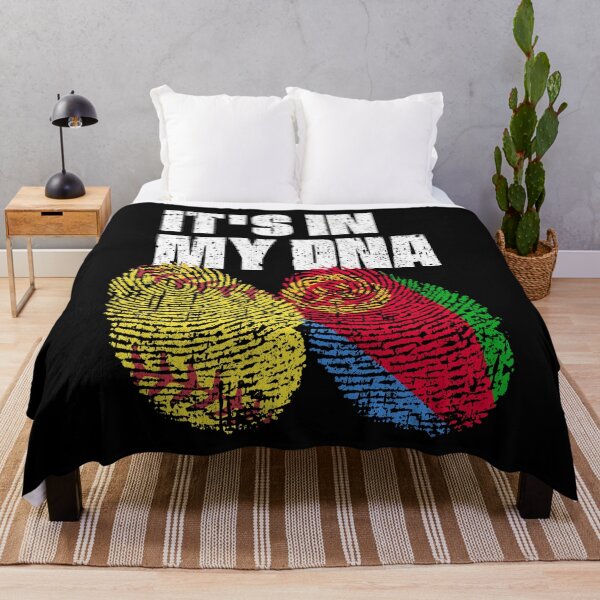 Item preview, IT'S IN MY DNA Softball - Eritrea Flag Fingerprint designed and sold by CosmoKitsch.