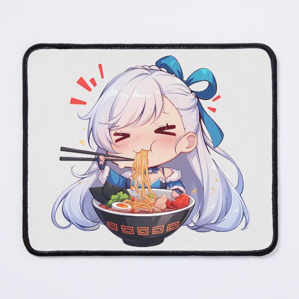 Item preview, Belfast Azur Lane Chibi Ramen Gentle Slurp designed and sold by mildaclairmo.
