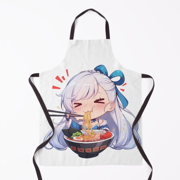 Item preview, Belfast Azur Lane Chibi Ramen Gentle Slurp designed and sold by mildaclairmo.