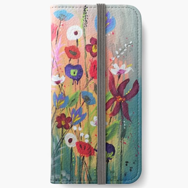 Magical Blooms iPhone Wallet