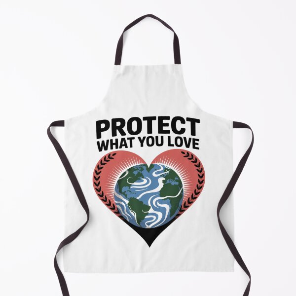 Item preview, Protect What You Love Earth Heart Sunrise designed and sold by proearth2022.