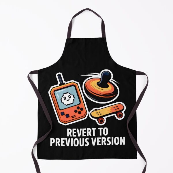 Item preview, Revert To Previous Version Retro Tech designed and sold by SplashTastic.