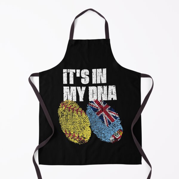 Item preview, IT'S IN MY DNA Softball - Fiji Flag Fingerprint  designed and sold by CosmoKitsch.