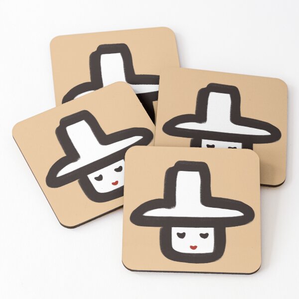 Item preview, Seonbi: The Cute Korean Scholar - Minimalist Art designed and sold by Miyoung's Heart of Korea.