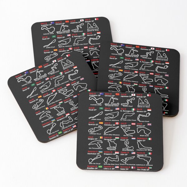 Item preview, Calendar Formula Race Cars 2025 Named Circuits designed and sold by chronodesign03.