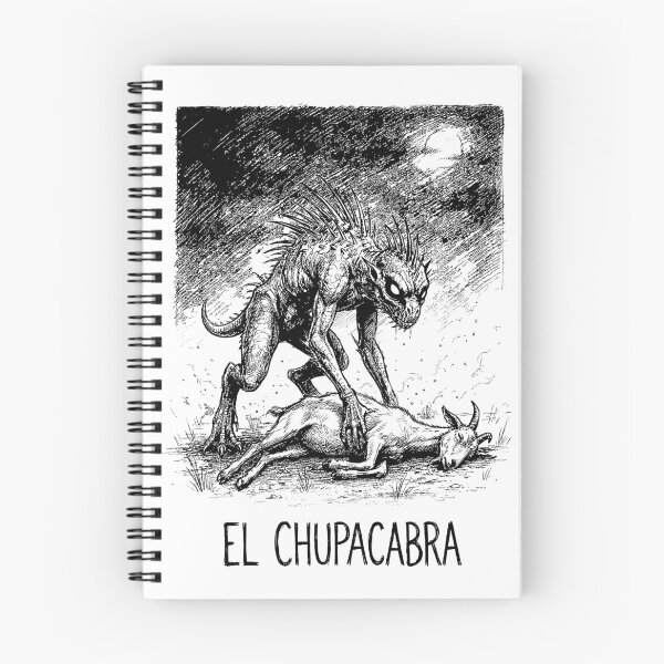 Item preview, The Midnight Bloodsucker - Chupacabra Cryptid Creature designed and sold by bapupa.