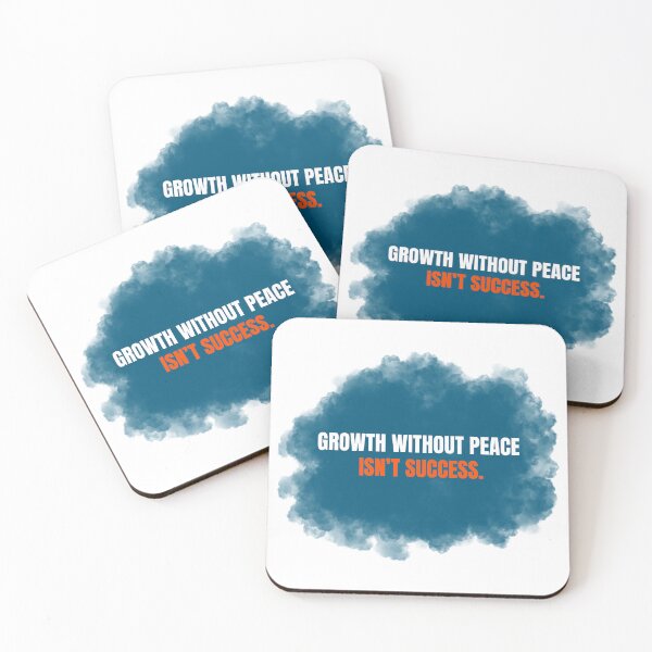 Item preview, Growth Without Peace Isn’t Success designed and sold by Thinkora.