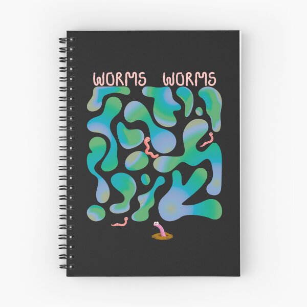 Item preview, Colorful Weird-Cute Worm Art designed and sold by Aquarius-club.