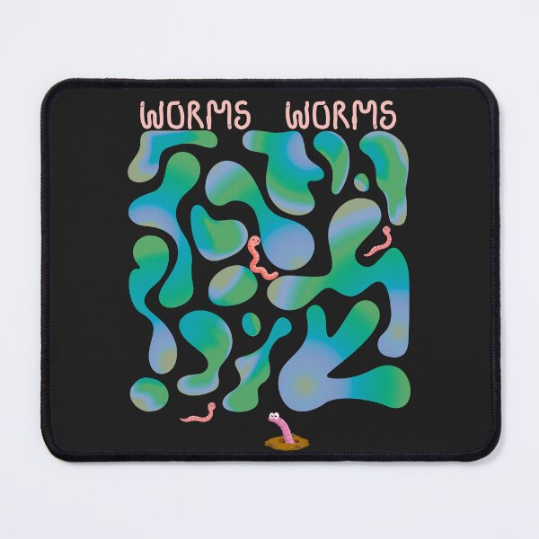 Item preview, Colorful Weird-Cute Worm Art designed and sold by Aquarius-club.