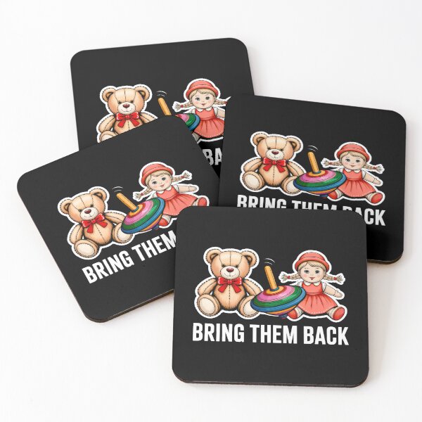 Item preview, Bring Them Back Retro Toy Nostalgia designed and sold by SplashTastic.