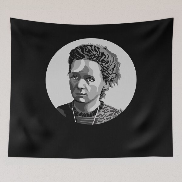 Item preview, Marie Curie Portrait designed and sold by Rajesh Sayed.