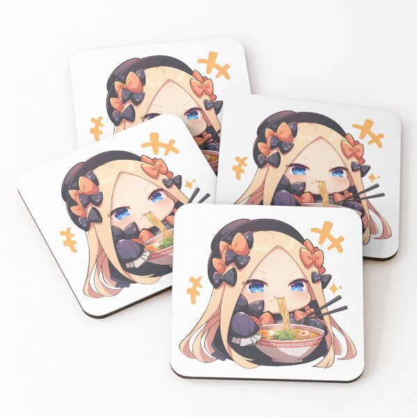 Item preview, Abigail Williams Fate Grand Order Chibi Ramen Kawaii Bows designed and sold by mildaclairmo.