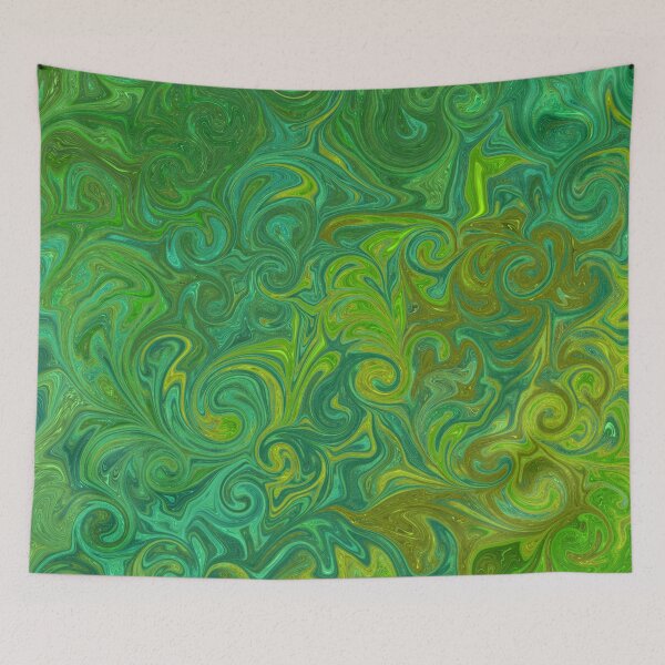 Item preview, The power of green flowing freely. designed and sold by Wednesday Art design .