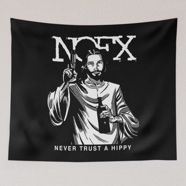Item preview, Nofx Never Trust A Hippy Hd Style designed and sold by Just-ClickIt.