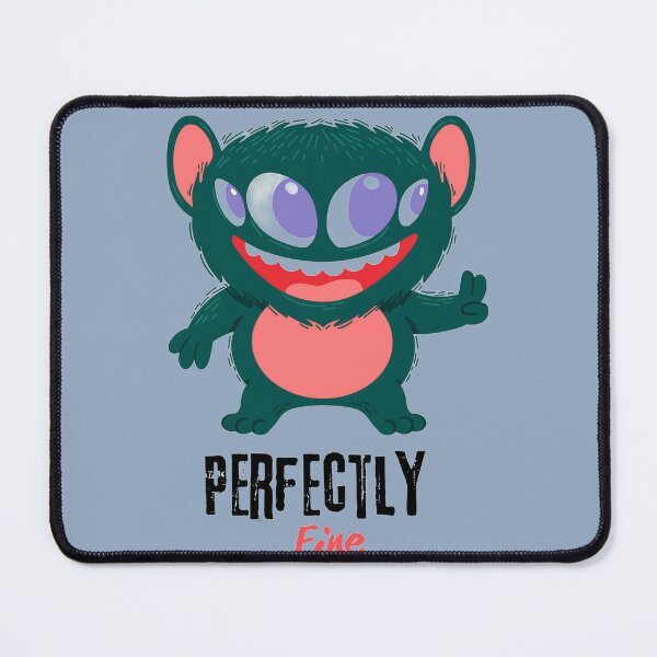 Item preview, Perfectly Fine – Cute Chaos Character designed and sold by Saixor.
