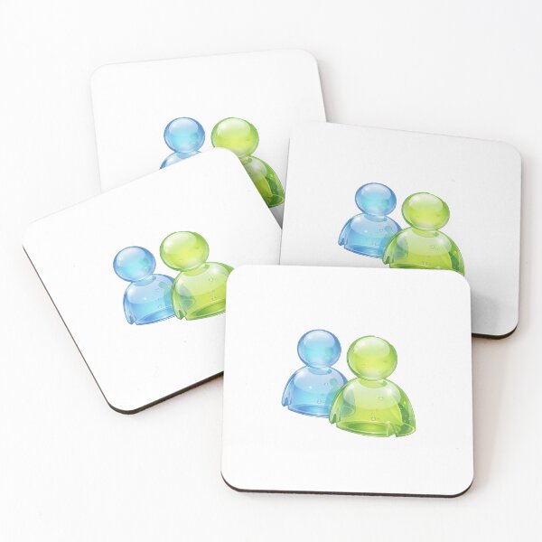 Item preview, Glossy Buddy User Avatars Blue and Green designed and sold by NostalgiaOS.