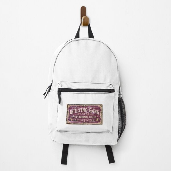 Item preview, Vintage Quilting Gang Guild Sign | Retro Stitching Club designed and sold by Twenty2Creative.
