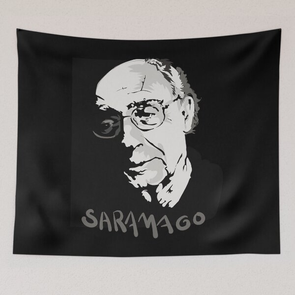 Item preview, Portrait Of Saramago. designed and sold by Eleanorramroka.