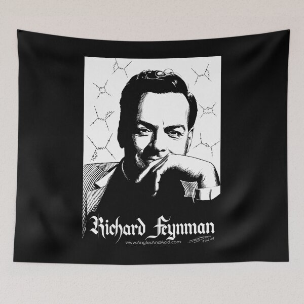 Item preview, Richard Feynman designed and sold by Shanil1996.